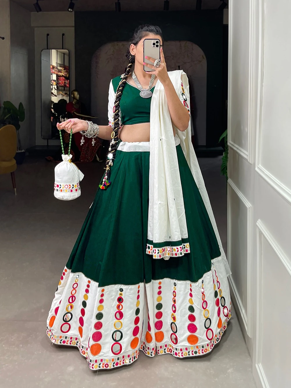 Aawiya 1677Pnk Pure Cotton Wholesale Lehenga Choli Collection Catalog — Wholesale Lehenga, MPA wholesale from Surat — Photo 4